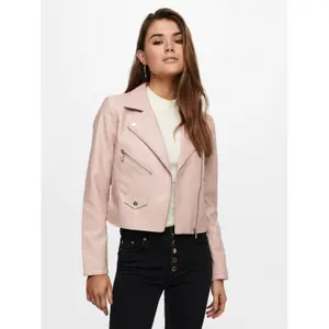 Women's jacket Only onlenya biker image-3