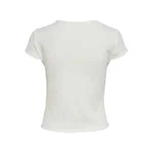 T-shirt för kvinnor Only onlnella buttons image-3