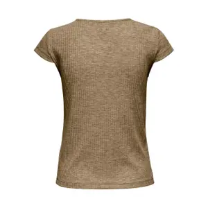 Frauen Top Only Nella manches courtes col à boutons image-1