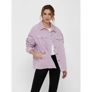 Women's jacket Only onlbitten life cord shacket image-1