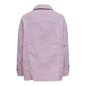 Women's jacket Only onlbitten life cord shacket image-4