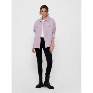 Women's jacket Only onlbitten life cord shacket image-2