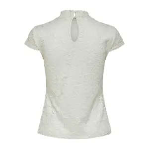 T-shirt för kvinnor Only onlalba laces image-1
