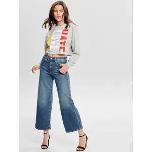 Jeans för kvinnor Only onlmadison wide image-3