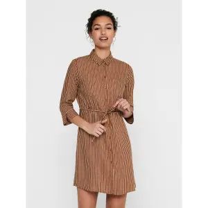 Hemdblusenkleid für Damen Only Tamari mit 3/4 Ärmeln image-1