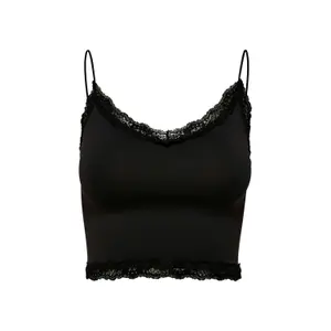 Women's crop top Only onlvicky lace image-0