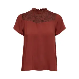 Frauen-T-Shirt Only manches courtes First one life lace image-0