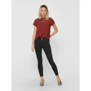Frauen-T-Shirt Only manches courtes First one life lace image-2