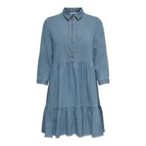 Damen-Jeanskleid Only Enya life manches 3/4 image-0