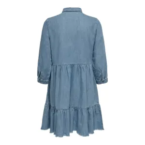 Damen-Jeanskleid Only Enya life manches 3/4 image-4
