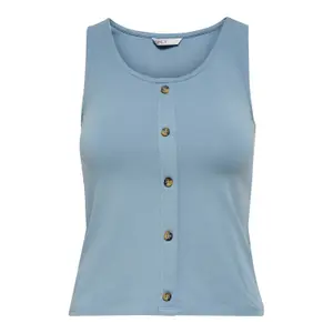 Crop top T-shirt för kvinnor Only onllivelove image-0