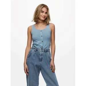 Crop top T-shirt för kvinnor Only onllivelove image-1