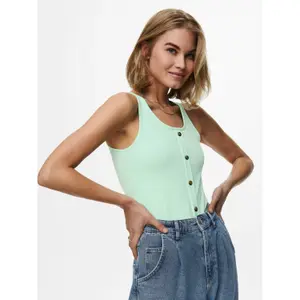 Crop top T-shirt för kvinnor Only onllivelove image-3