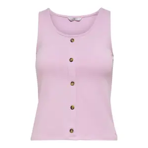 Crop top T-shirt för kvinnor Only onllivelove image-0