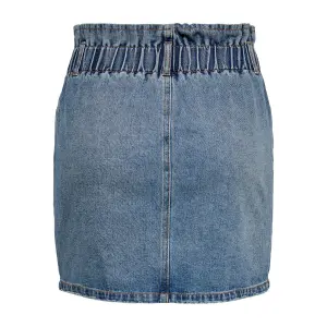 Φούστα γυναικεία Only Millie life mini paper skirt image-4