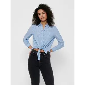 Chemise Only Lecey manches longues femme stripe knot image-1