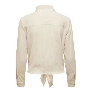 Hemd Only Lecey manches longues femme stripe knot image-5