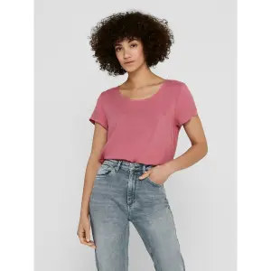 Women's T-shirt Only First one life solid manches courtes image-1
