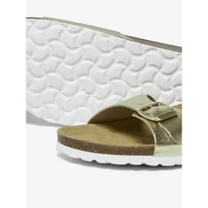 Damessandalen Only Onlmadison Metallic Leer Slip On image-4