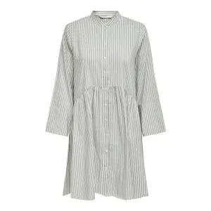 Hemdblusenkleid für Frauen Only Ditte life stripe manches 3/4 image-0