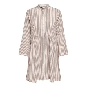 Hemdblusenkleid für Frauen Only Ditte life stripe manches 3/4 image-0