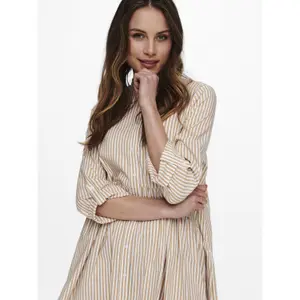 Hemdblusenkleid für Frauen Only Ditte life stripe manches 3/4 image-2