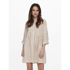 Hemdblusenkleid für Frauen Only Ditte life stripe manches 3/4 image-4
