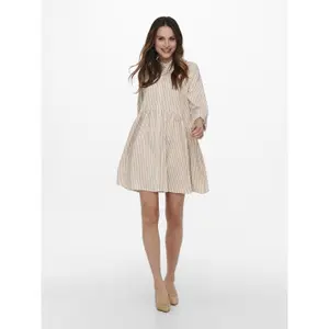 Hemdblusenkleid für Frauen Only Ditte life stripe manches 3/4 image-5