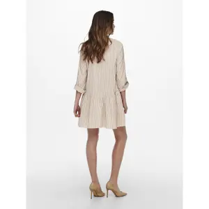 Hemdblusenkleid für Frauen Only Ditte life stripe manches 3/4 image-6