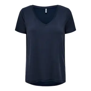 Frauen-T-Shirt Only Free life manches courtes col V image-0