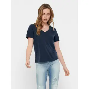 Frauen-T-Shirt Only Free life manches courtes col V image-1