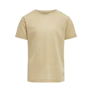 Girl's T-shirt Only kids manches courtes Silvery image-0