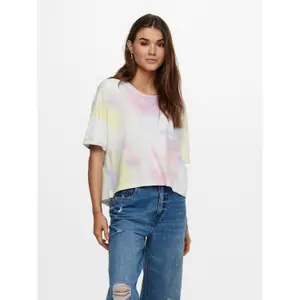 T-shirt för kvinnor Only onlzoey life dye image-1