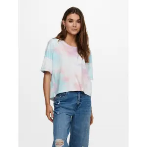 T-shirt för kvinnor Only onlzoey life dye image-0
