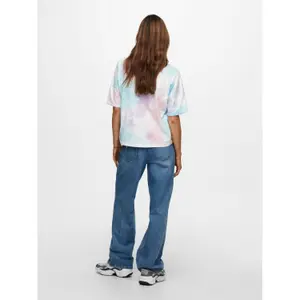 T-shirt för kvinnor Only onlzoey life dye image-1