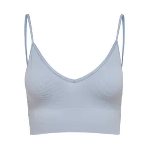 V-hals trui voor vrouwen Only onlvicky rib seamless image-0