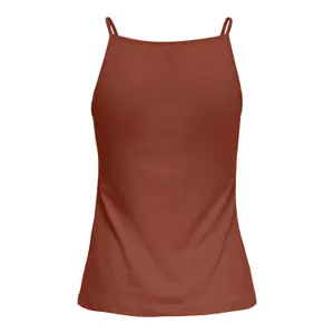 Women's sleeveless T-shirt Only onlmay life tripes image-1