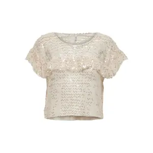 T-shirt för kvinnor Only onlolga sequins image-0