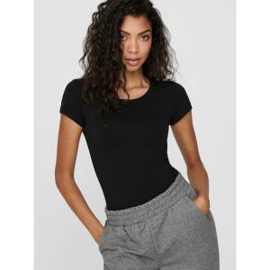 Damen-T-Shirt Only Kurzärmelig Live love life Rundhalsausschnitt image-1