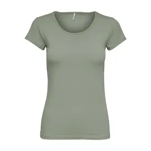 Women's short sleeve top Only onllive love life image-0