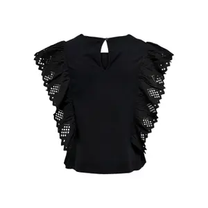 T-shirt för kvinnor Only onlsanne broderies image-1