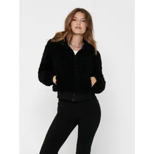 Women's bomber jacket Only onlellie sherpa image-1