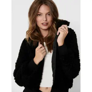 Women's bomber jacket Only onlellie sherpa image-4