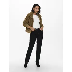 Women's bomber jacket Only onlellie sherpa image-3