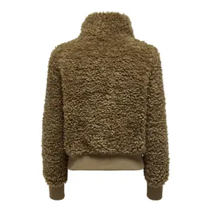Women's bomber jacket Only onlellie sherpa image-5