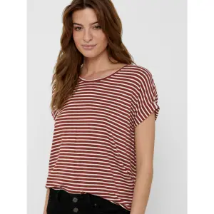 Frauen-T-Shirt Only Moster stripe col rond image-3