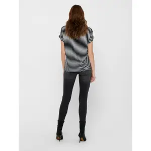 Frauen-T-Shirt Only Moster stripe col rond image-5