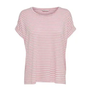 Frauen-T-Shirt Only Moster stripe col rond image-0