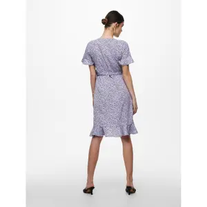 Kleid Damen Only Onlolivia Wrap Wvn Noos image-5