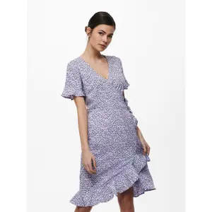 Kleid Damen Only Onlolivia Wrap Wvn Noos image-2